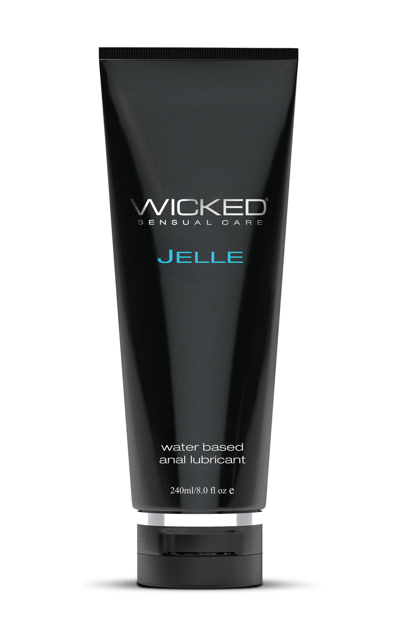 Wicked Sensual Care Jelle Water-Based Anal Lubricant - 8 Fl. Oz.