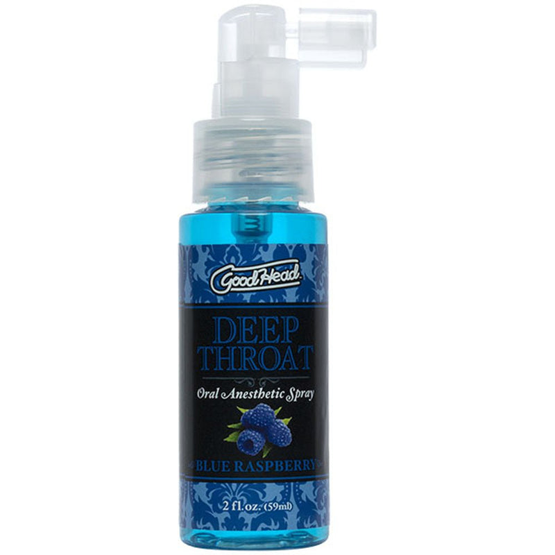 Doc Johnson Goodhead - Deep Throat Spray - Blue Raspberry