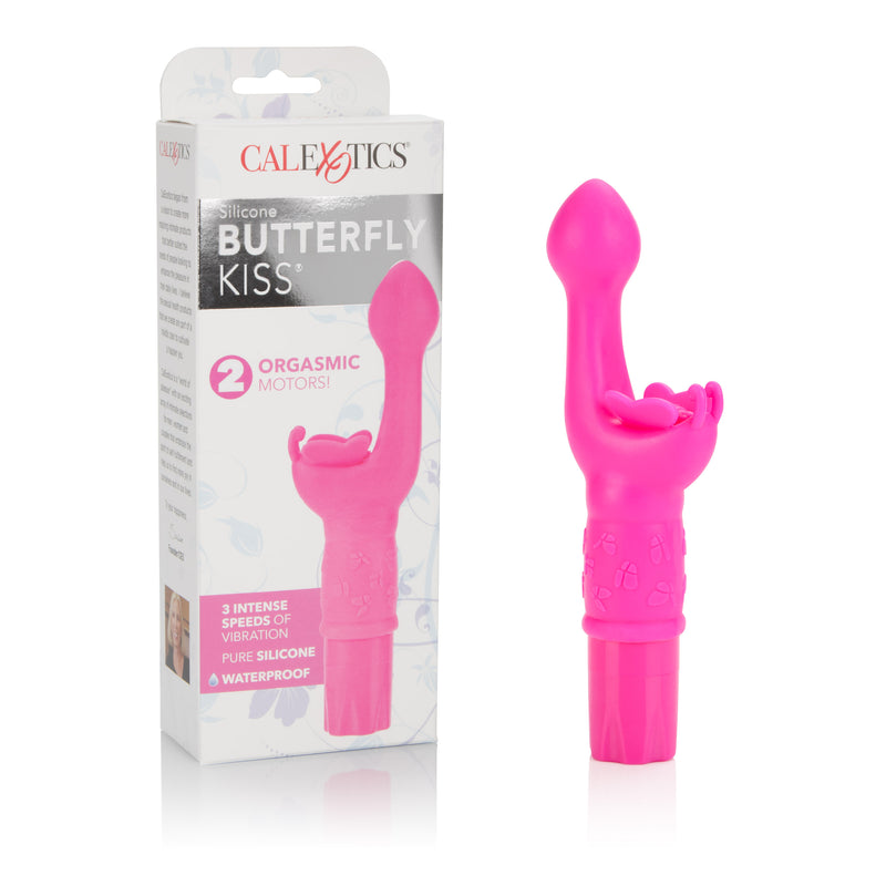 CalExotics Silicone Butterfly Kiss - Pink