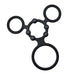 "Enhancer Quad Cockring - Black NW3288-1"
