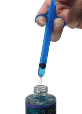 XR Brands Lubricant Launcher Set of 3 - Blue