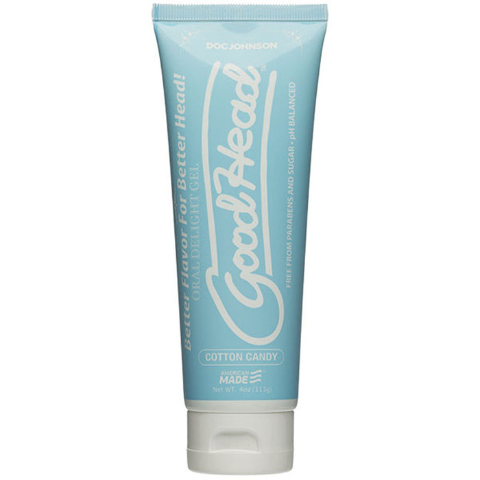 "Goodhead - Oral Delight Gel - 4 Oz Tube - Cotton Candy DJ1360-09-BX"
