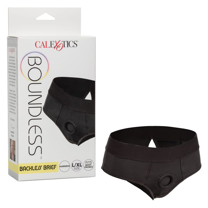 CalExotics Boundless Backless Brief - L/xl - Black