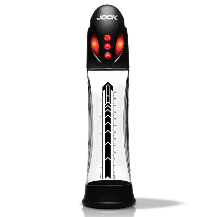 Curve Toys Power Up Automatic Waterproof Penis Pump - Clear