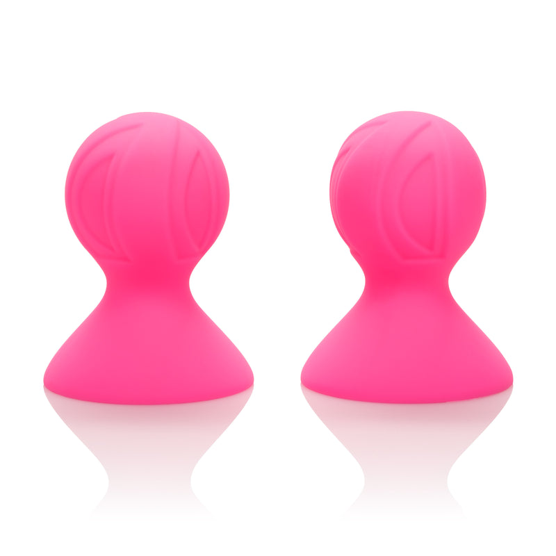 CalExotics Nipple Play Silicone Pro Nipple Suckers - Pink