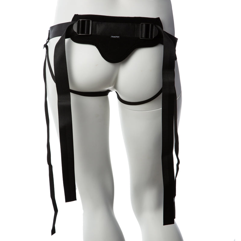 Voodoo Toys Gender Fluid Skylar Strap-on Harness - Black