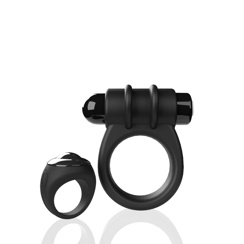 Screaming O Screaming O Remote Controlled Switch Vibrating Ring - Black