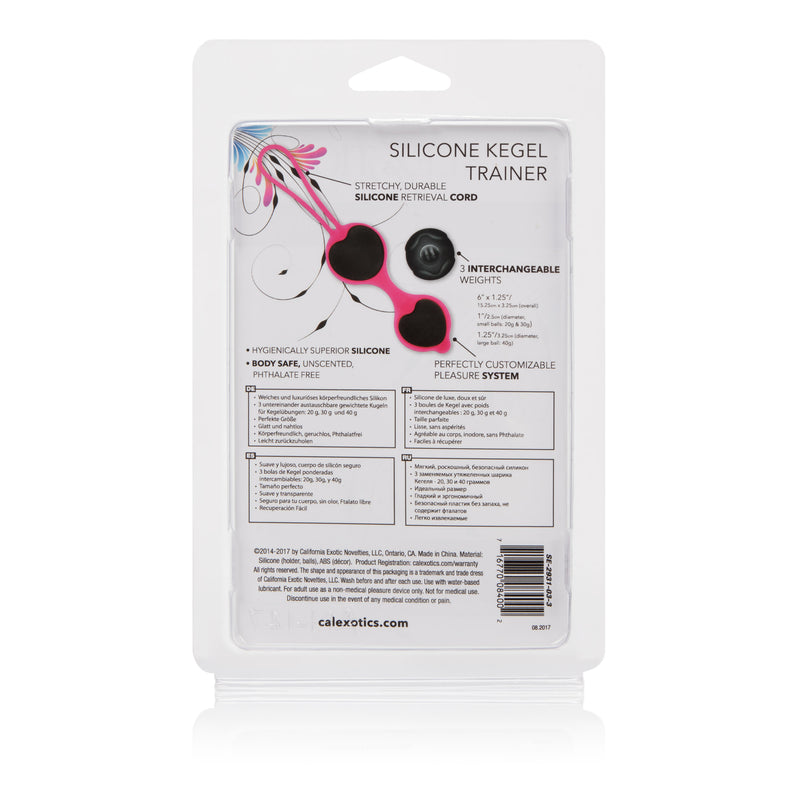 CalExotics Silicone Kegel Trainer - Black