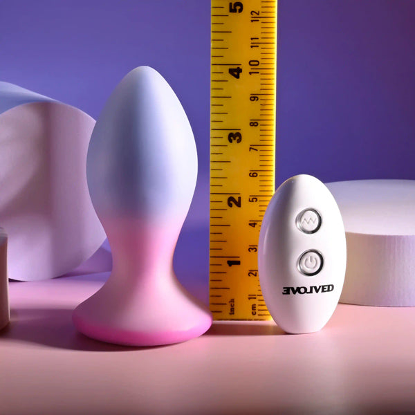 Evolved Novelties Paradise Plug - Purple/pink