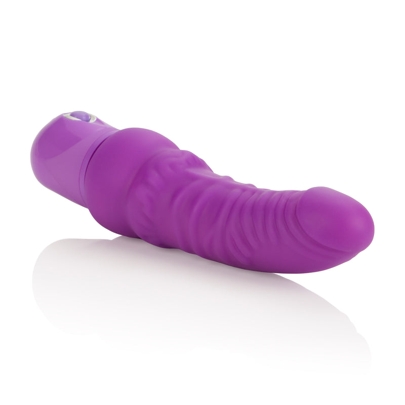 CalExotics Waterproof Power Stud Curvy Dong - Purple