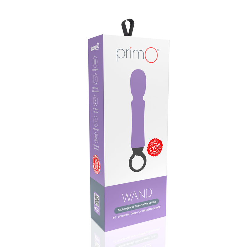 Screaming O Primo Wand Rechargeable Vibe - Lilac
