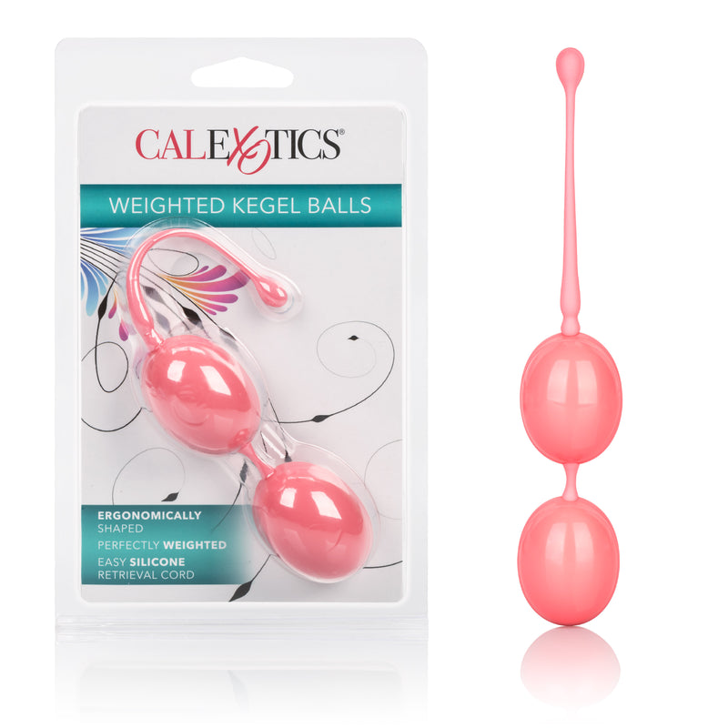 CalExotics Weighted Kegel Balls - Pink