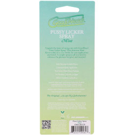 Doc Johnson Goodhead Pussy Licker Spray Mint 1 Fl Oz