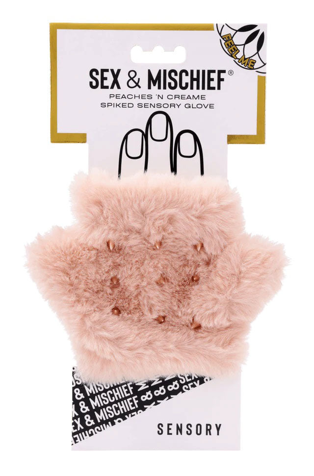 Sportsheets Peaches 'N Creame Spiked Sensory Glove