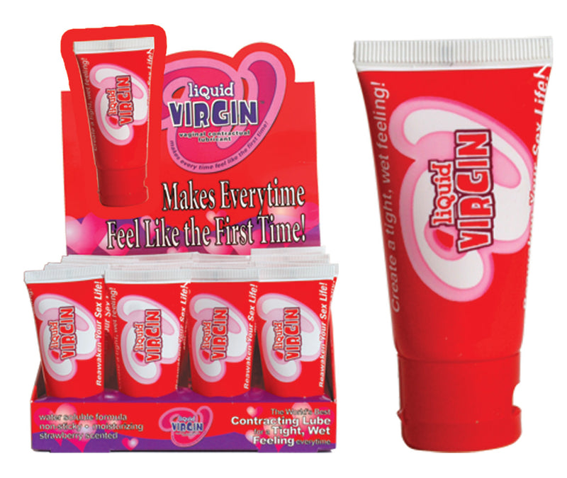 Hott Products Liquid Virgin Contracting Lubricant 24 Pc Display