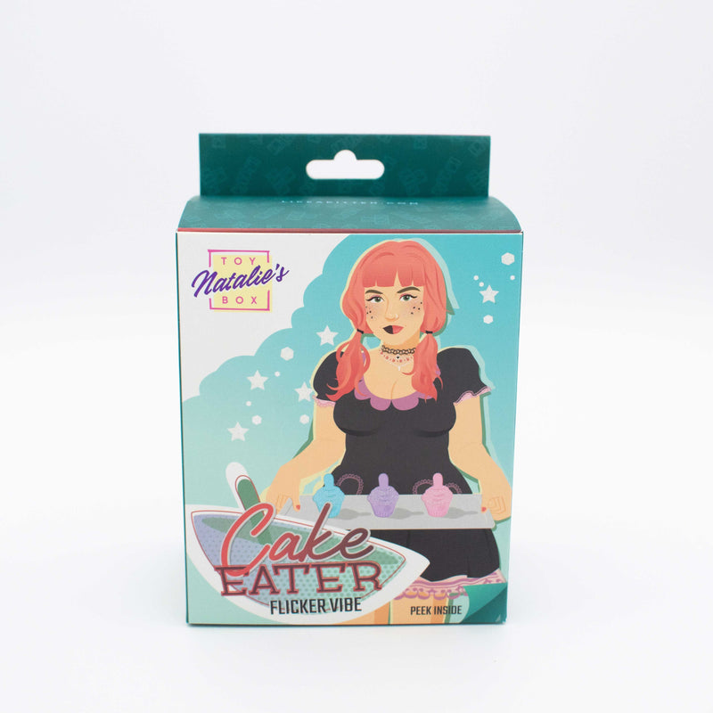 Like A Kitten Cake Eater Clit Flicker Stimulator - Purple