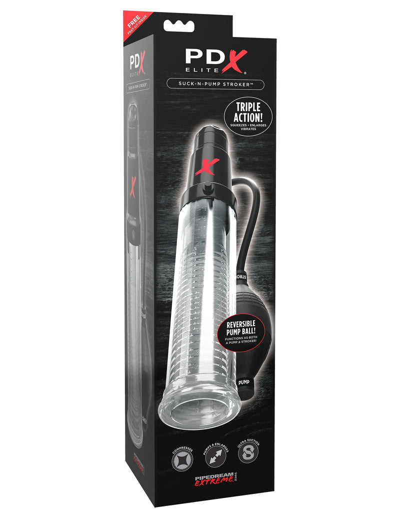 Pipedream Pdx Elite Suck-N-Pump Stroker