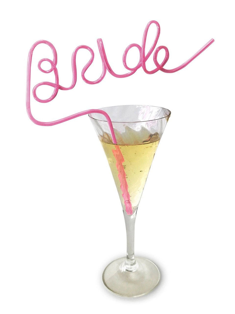 Little Genie Glitterati Bride Straw