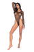 "Essential Fishnet Long Sleeve Bodysuit - Os - Black GE-1119BKOS"