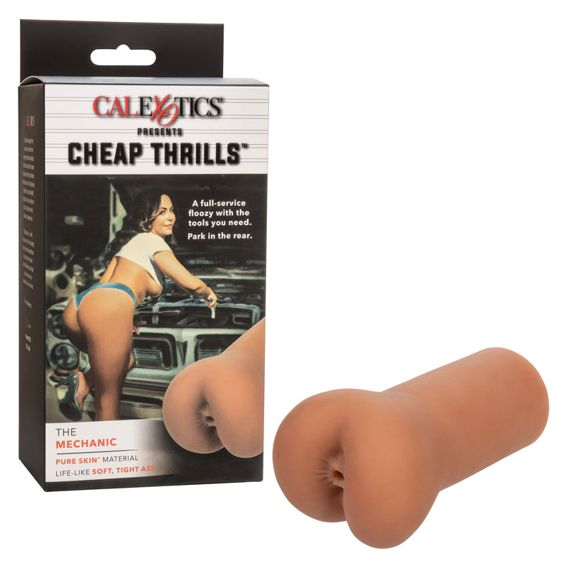 CalExotics Cheap Thrills The Mechanic - Stroker Masturbator - Realistic Pocket Pussy
