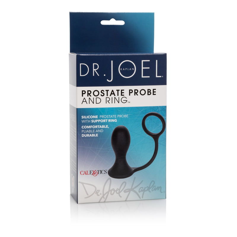 CalExotics Dr. Joel Kaplan Prostate Probe and Ring - Black