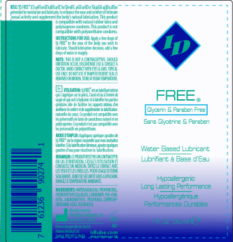 I.D. Lubricants ID Free - 1 Fl. Oz.