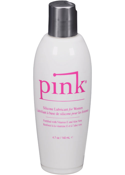 "Pink Silicone Lubricant for Women - 4.7 Oz / 140 ml PNK-4.7"