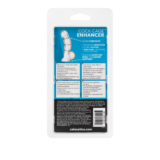 "Cock Cage Enhancer - Clear SE1609003"