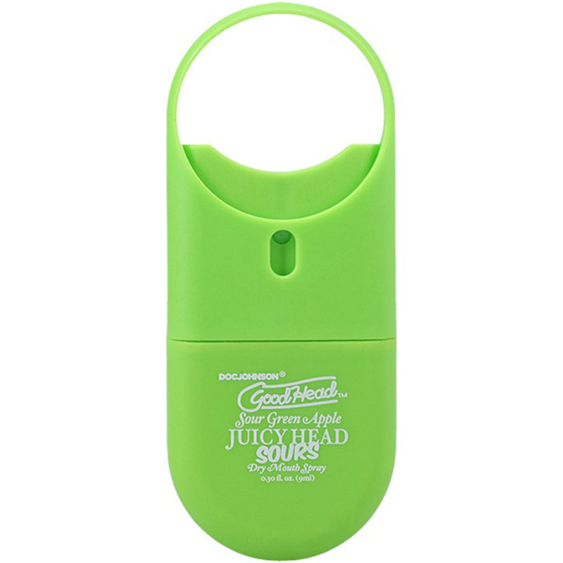 Doc Johnson Goodhead Juicyhead Dry Mouth Spray to Go - Sour Green Apple .30 Oz