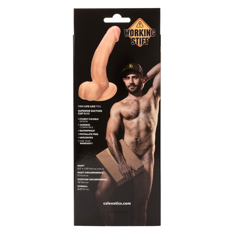 CalExotics Working Stiff the Delivery Man 6.5" - Ivory