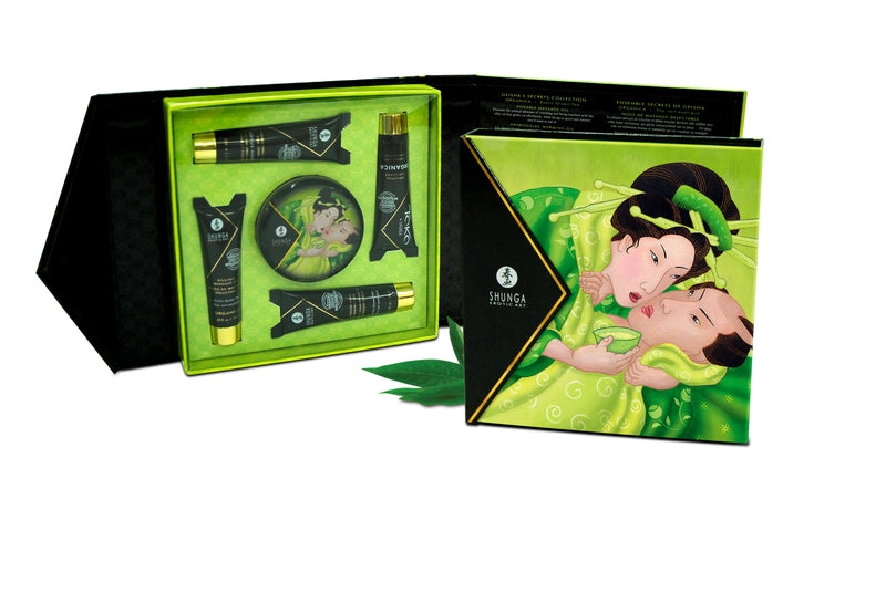 Shunga Geisha's Secrets Gift Set - Organica - Exotic Green Tea