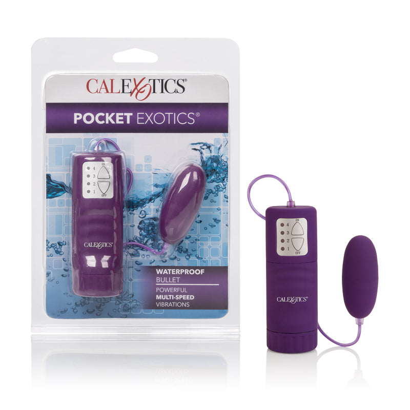 CalExotics Waterproof Pocket Exotics Waterproof Bullet - Purple