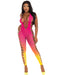 "Ombre Footless Bodystocking - One Size - Sunset LA-89323SUNSOS"