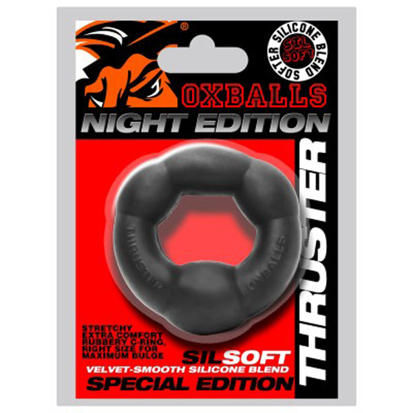 Oxballs Thruster Bulge Lifter Cockring - Black