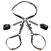 "Bondage Harness With Bows - Medium/large - Black STR-AH088-ML"