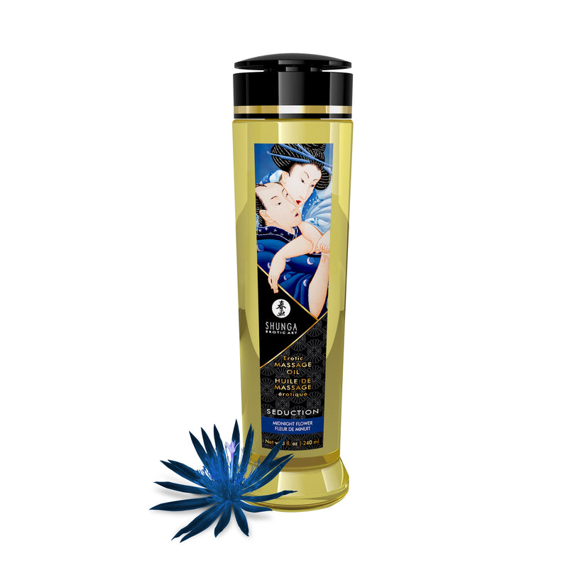 Shunga Massage Oils - Seduction - 8 Fl. Oz.