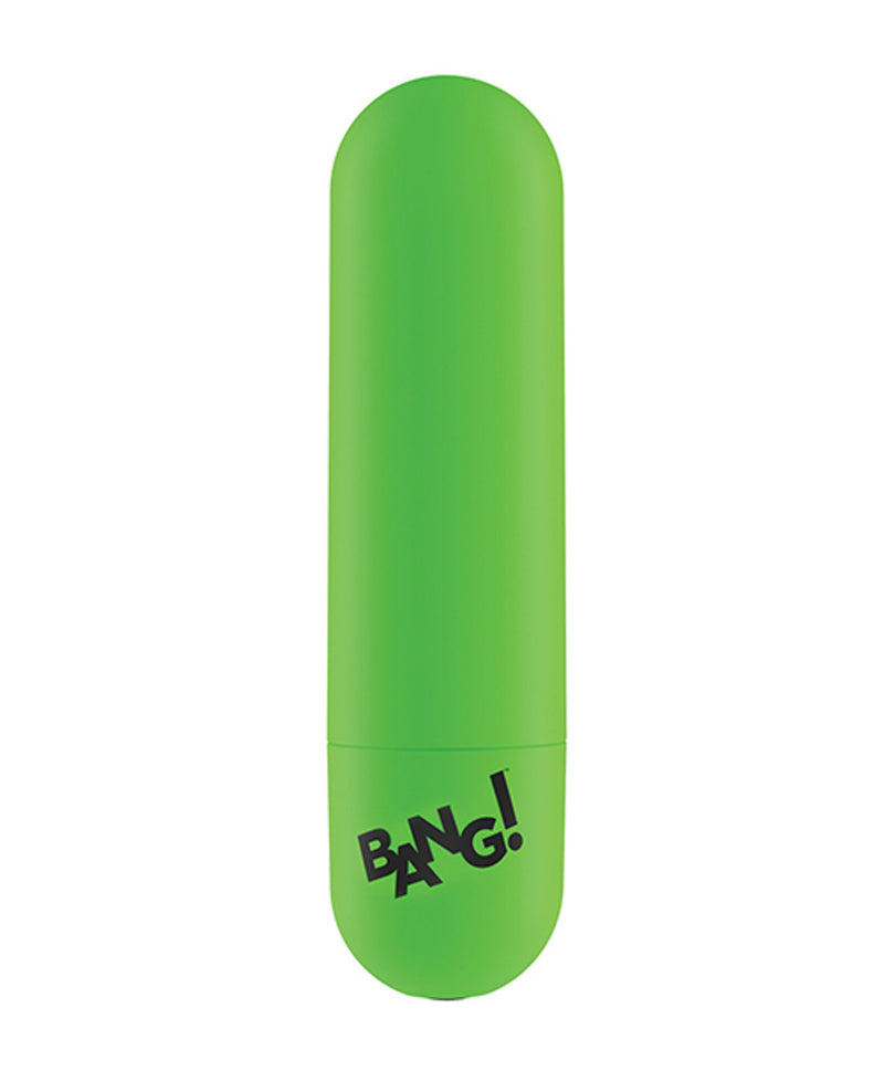 XR Brands Glow in the Dark Bullet With Remote - Green