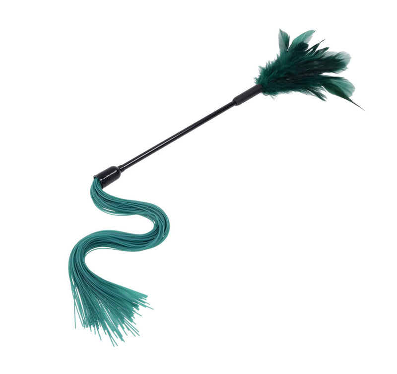 Sportsheets Indica Feather Tickler - Green