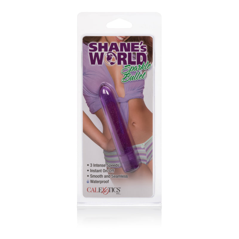 CalExotics Shane's World Sparkle Bullet - Purple