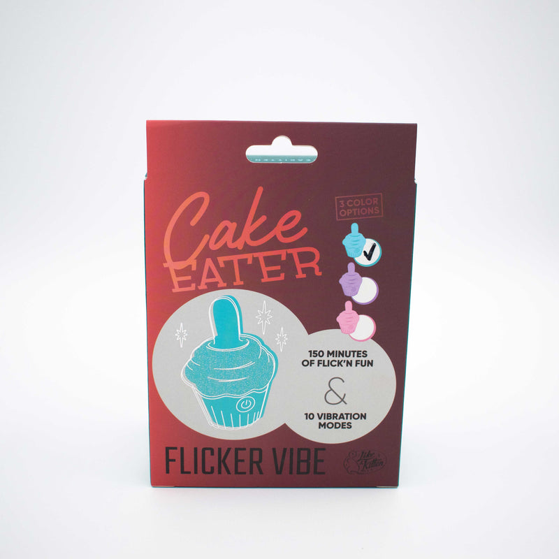 Like A Kitten Cake Eater Clit Flicker Stimulator - Blue
