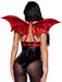 "Devil Wing Body Harness - Os - Red LA-A2908OSRD"