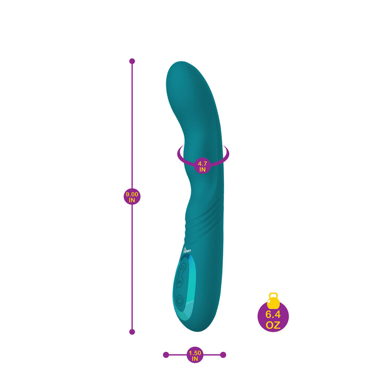 Viben Swagger Wriggling G-Spot Vibe - Ocean
