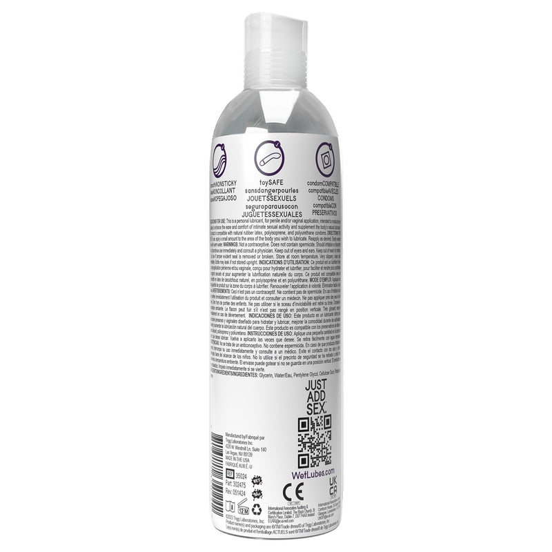 Wet Wet Anal Lube 4oz Uranus Extra Thick Water Based