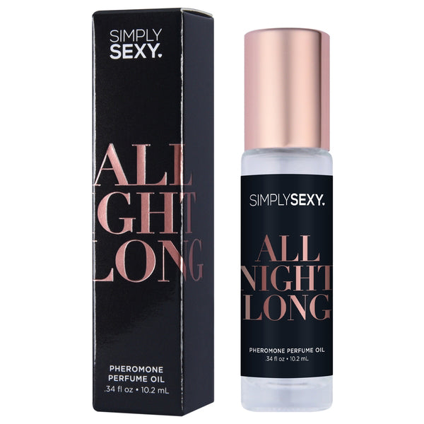 Classic Brands Simply Sexy All Night Long - Pheromone Perfume Oil Roll on - .34oz | 10.2ml