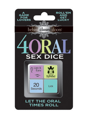 Little Genie Behind Closed Doors - 4 Oral Sex Dice