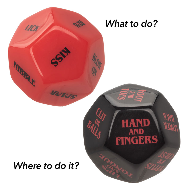 CalExotics Naughty Bits Roll Play Naughty Dice Set