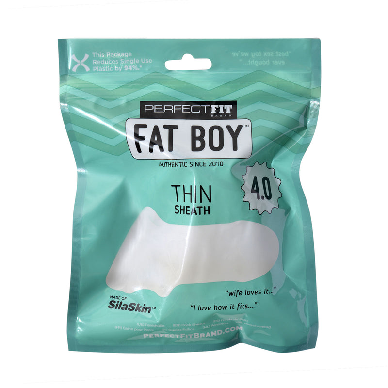 Perfect Fit Fat Boy 4.0 Thin Sheath - Clear