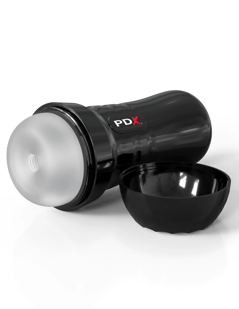Pipedream Wet Strokers - Super Slide and Glide - Frosted - Stroker Masturbator - Canister Masturbation Cup