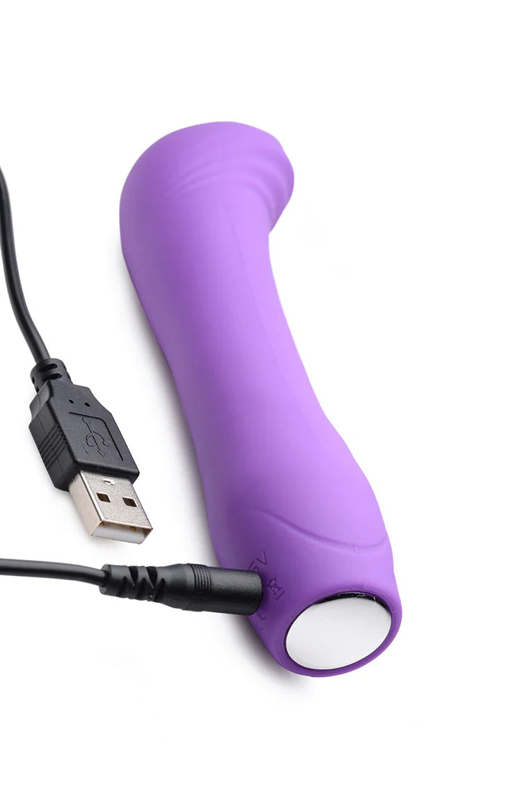 Curve Toys 5x G-Charm Moving G-Spot Bead Mini Vibe - Violet
