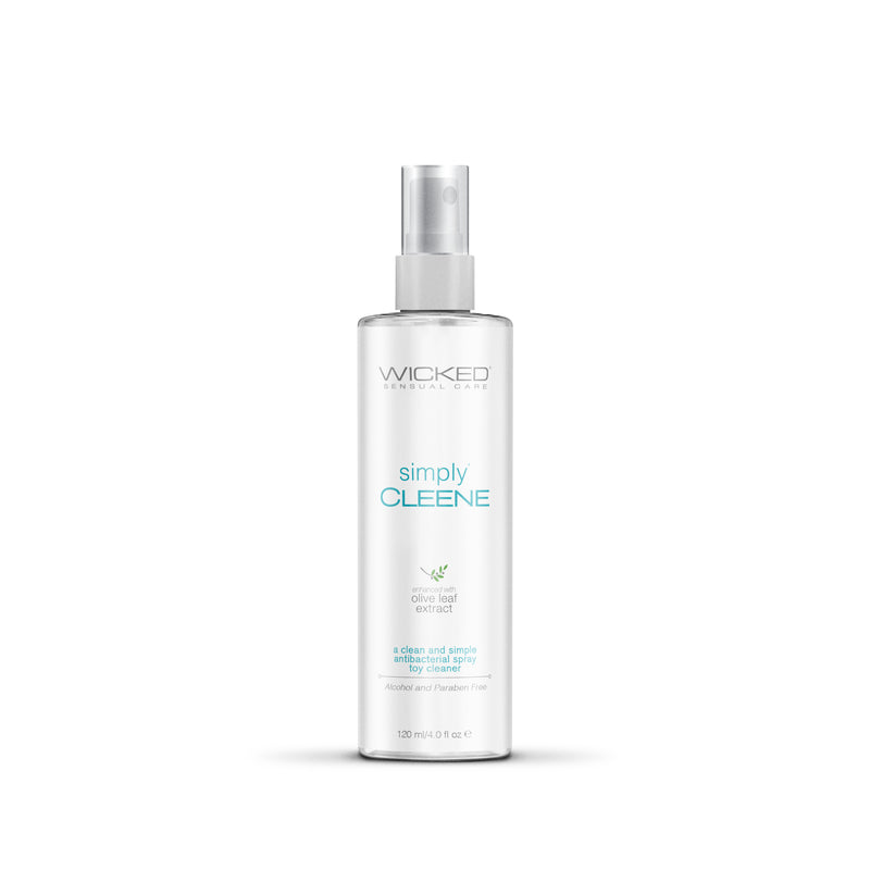 Wicked Sensual Care Simply Cleene Anti Bacterial Toy Spray 4 Oz